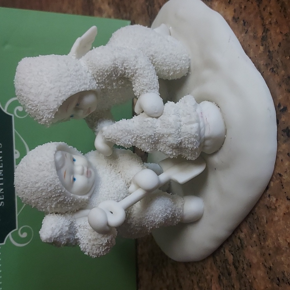 Dept. 56 Snowbabies “We’ll Plant the Starry Pines”
